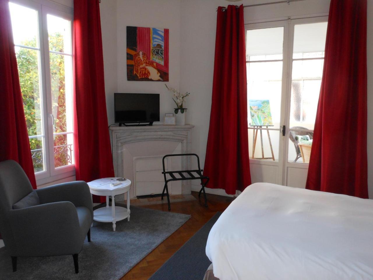 Hotel Villa Les Cygnes Nizza Kültér fotó