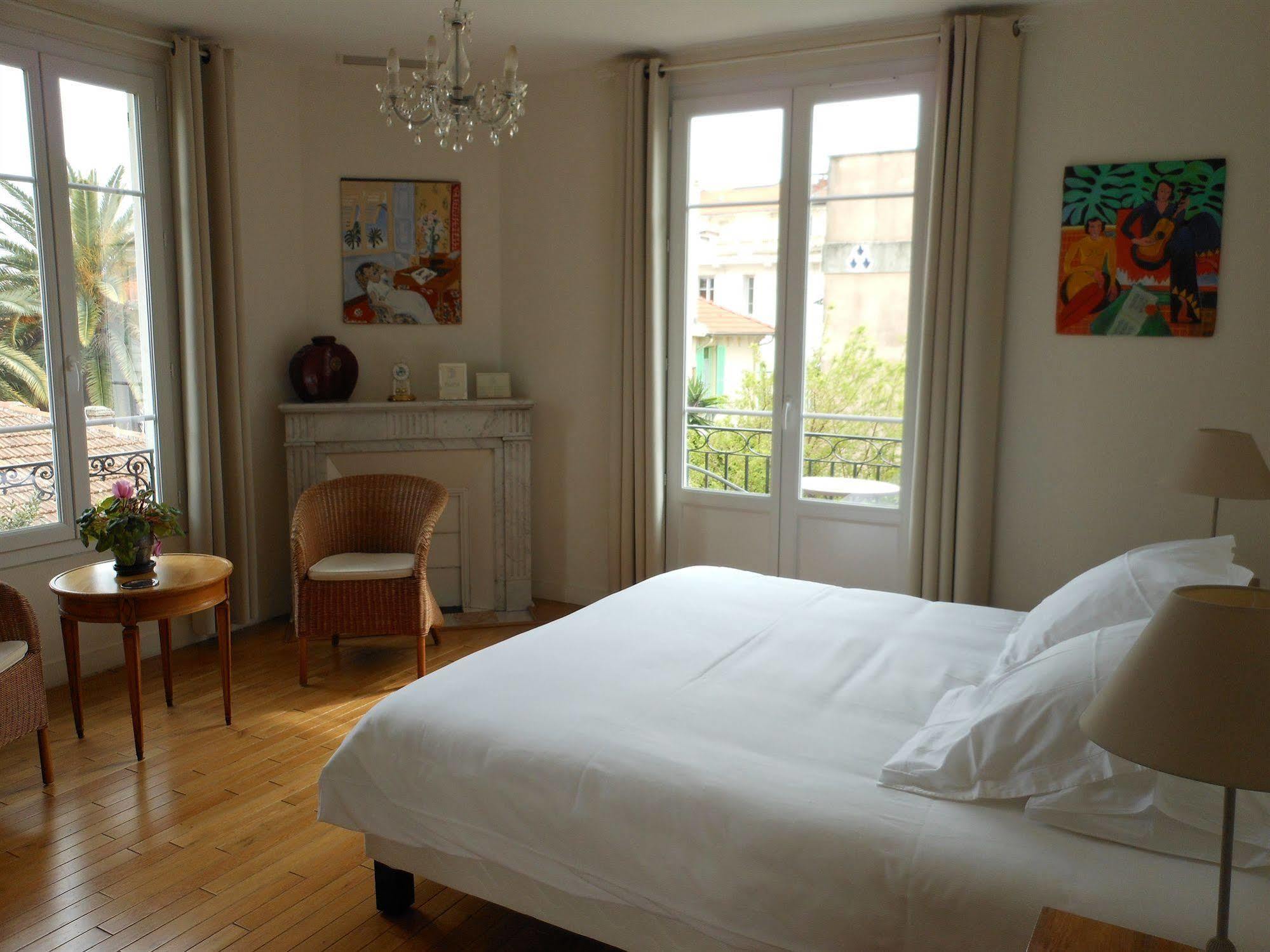 Hotel Villa Les Cygnes Nizza Kültér fotó